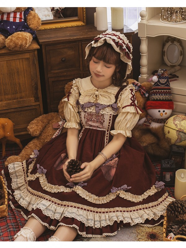 Honey Machine - Little Acorns Jumperskirt Type 1 Honey Machine - Little Acorns Jumperskirt Type 1