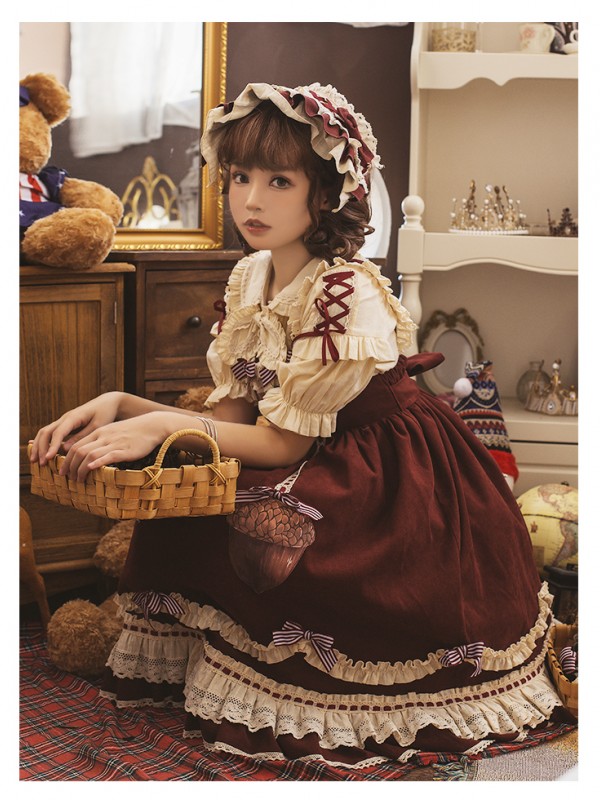 Honey Machine - Little Acorns Jumperskirt Type 1 Honey Machine - Little Acorns Jumperskirt Type 1