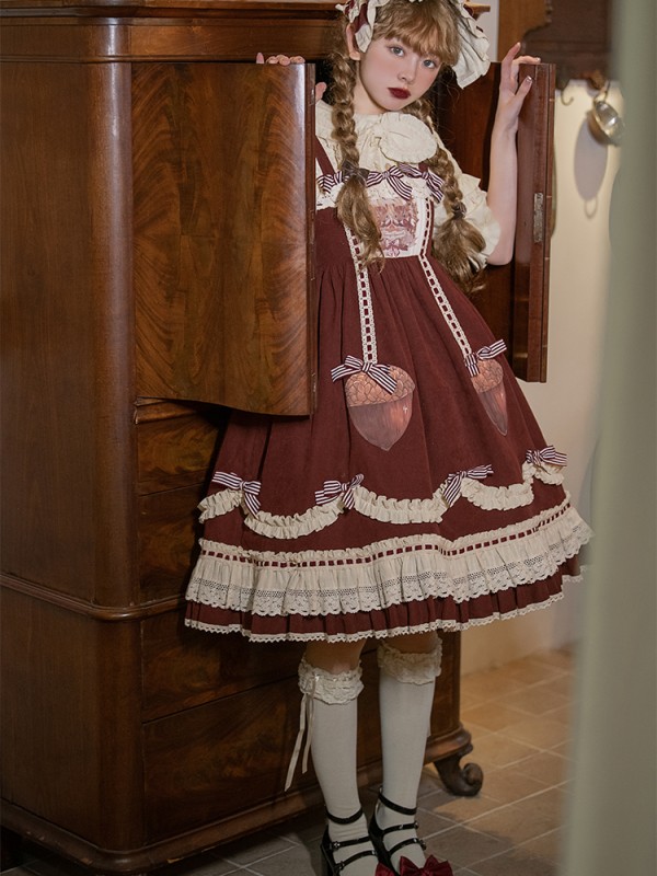 Honey Machine - Little Acorns Jumperskirt Type 1 Honey Machine - Little Acorns Jumperskirt Type 1