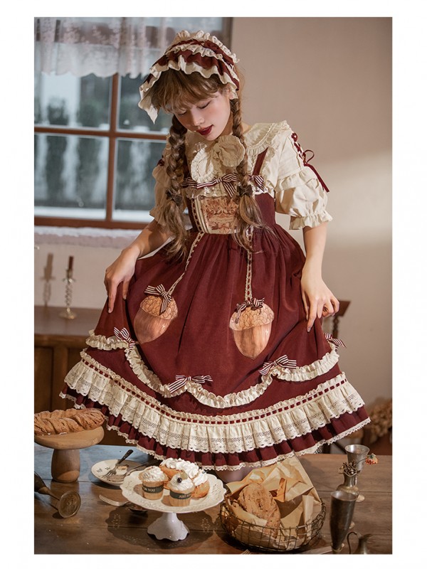 Honey Machine - Little Acorns Jumperskirt Type 1 Honey Machine - Little Acorns Jumperskirt Type 1