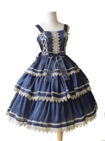 INFANTA Three Section Cake Tree JSK Autumn Dress INFANTA Three Section Cake Tree JSK Autumn Dress