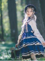 INFANTA Three Section Cake Tree JSK Autumn Dress INFANTA Three Section Cake Tree JSK Autumn Dress