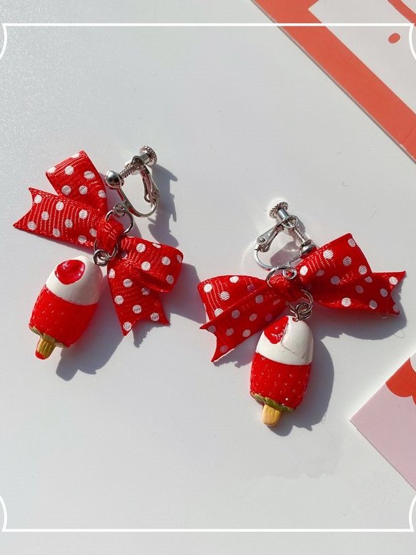 Ice Cream Ear Clips Ice Cream Ear Clips