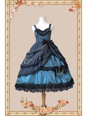 Infanta - Deep Sea Mermaid Elegant Jumperskirt 