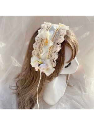 Ivory Lolita Hair Band