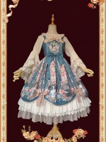 INFANTA * Portrait of a Little Lady * JSK Vintage Elegant Lolita Dress INFANTA * Portrait of a Little Lady * JSK Vintage Elegant Lolita Dress