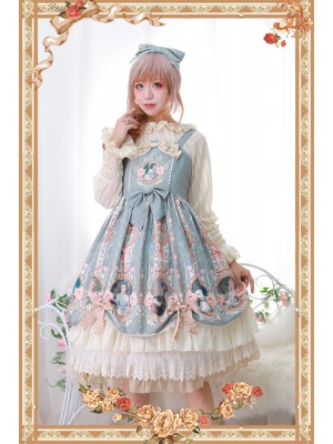 INFANTA * Portrait of a Little Lady * JSK Vintage Elegant Lolita Dress