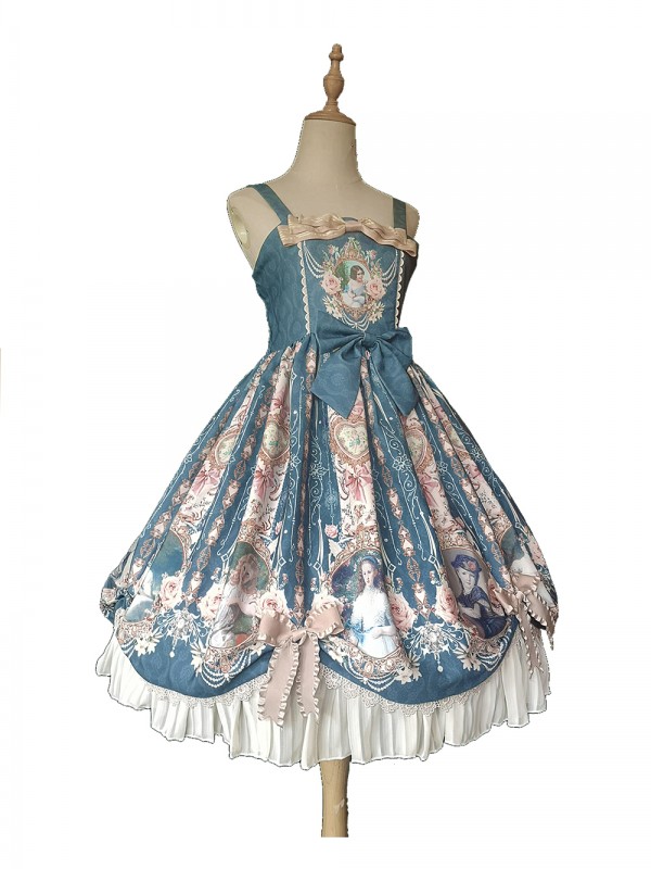INFANTA * Portrait of a Little Lady * JSK Vintage Elegant Lolita Dress INFANTA * Portrait of a Little Lady * JSK Vintage Elegant Lolita Dress