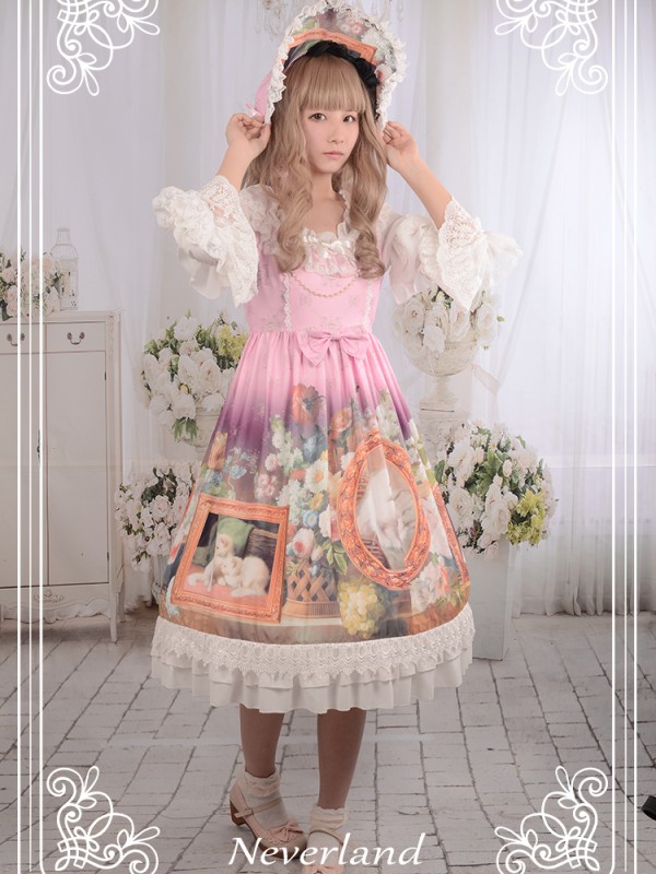 Kitty Courtyard Detachable Sleeve One-piece