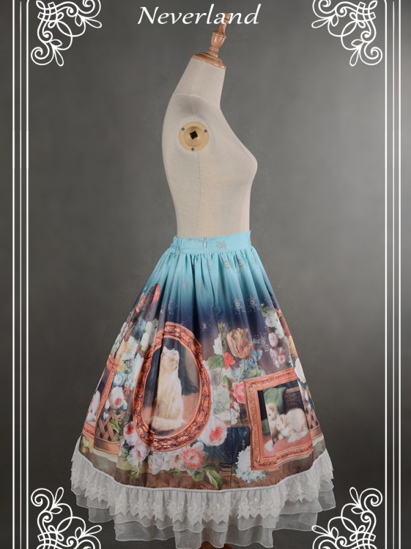 Kitty Courtyard Normal Waist Skirt Kitty Courtyard Normal Waist Skirt
