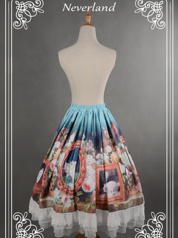 Kitty Courtyard Normal Waist Skirt Kitty Courtyard Normal Waist Skirt
