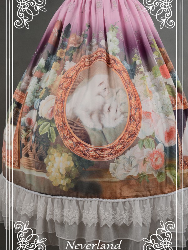 Kitty Courtyard Normal Waist Skirt Kitty Courtyard Normal Waist Skirt