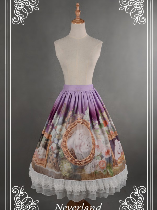 Kitty Courtyard Normal Waist Skirt Kitty Courtyard Normal Waist Skirt