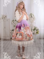 Kitty Courtyard Normal Waist Skirt