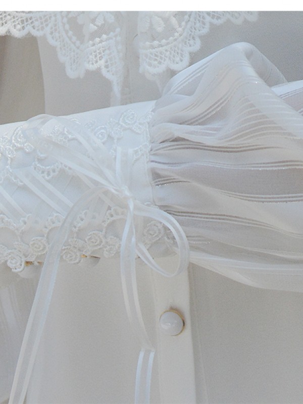 La Traviata Retro Long Sleeve Blouse La Traviata Retro Long Sleeve Blouse
