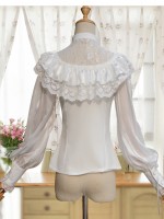 La Traviata Retro Long Sleeve Blouse La Traviata Retro Long Sleeve Blouse