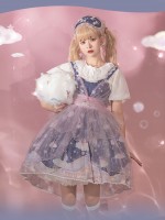 Line Ball Cat - Xiangbobo Jumperskirt Line Ball Cat - Xiangbobo Jumperskirt
