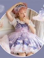 Line Ball Cat - Xiangbobo Jumperskirt Line Ball Cat - Xiangbobo Jumperskirt