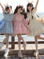 【Little Ice Cream】~Pure color lolita skirt~Summer One-piece 【Little Ice Cream】~Pure color lolita skirt~Summer One-piece