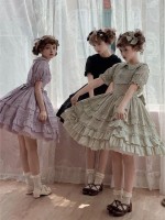 【Little Ice Cream】~Pure color lolita skirt~Summer One-piece 【Little Ice Cream】~Pure color lolita skirt~Summer One-piece