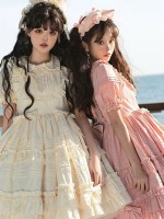 【Little Ice Cream】~Pure color lolita skirt~Summer One-piece 【Little Ice Cream】~Pure color lolita skirt~Summer One-piece