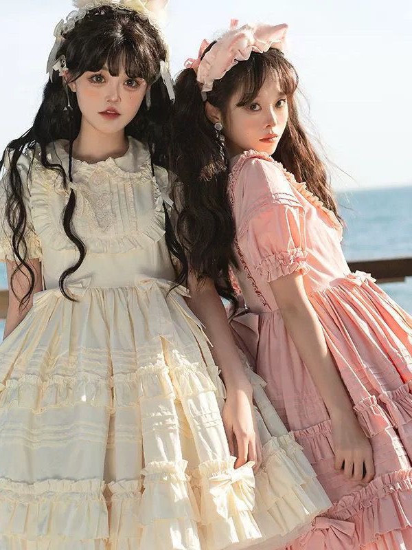 【Little Ice Cream】~Pure color lolita skirt~Summer One-piece 【Little Ice Cream】~Pure color lolita skirt~Summer One-piece