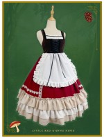 Little Red Riding Hood Full Set Jumperskirt Little Red Riding Hood Full Set Jumperskirt