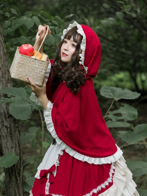Little Red Riding Hood Full Set Jumperskirt Little Red Riding Hood Full Set Jumperskirt