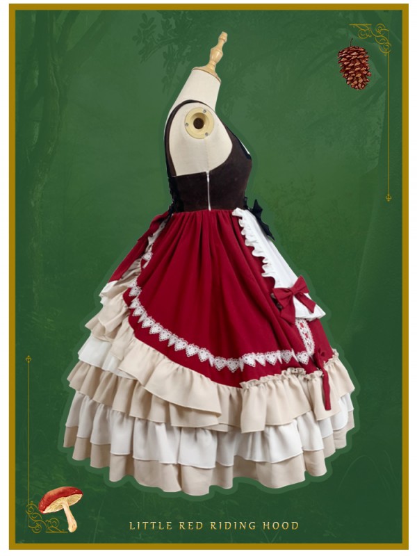 Little Red Riding Hood Full Set Jumperskirt Little Red Riding Hood Full Set Jumperskirt
