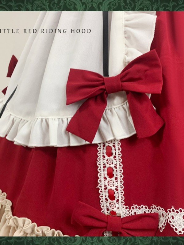 Little Red Riding Hood Full Set Jumperskirt Little Red Riding Hood Full Set Jumperskirt