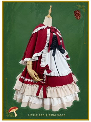 Little Red Riding Hood Full Set Jumperskirt