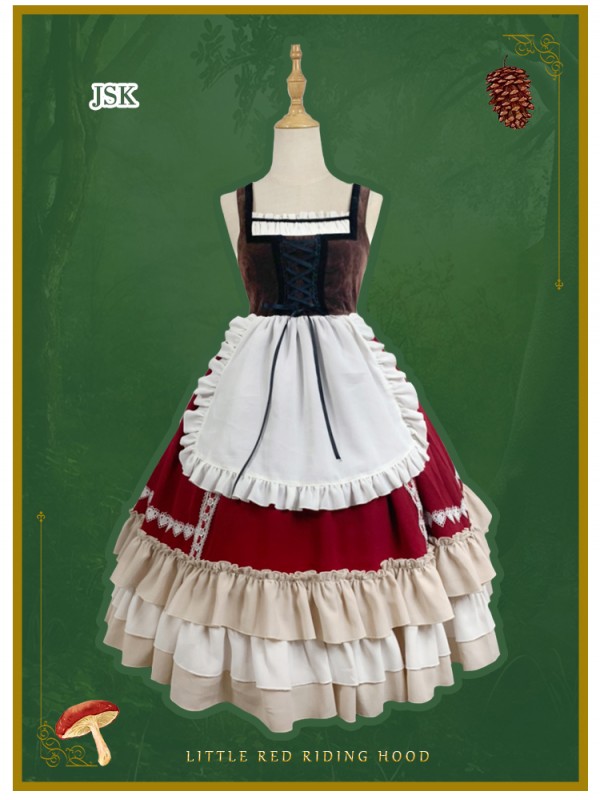 Little Red Riding Hood Full Set Jumperskirt Little Red Riding Hood Full Set Jumperskirt