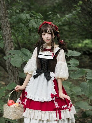 Little Red Riding Hood Full Set Jumperskirt