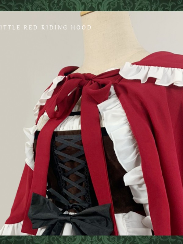 Little Red Riding Hood Full Set Jumperskirt Little Red Riding Hood Full Set Jumperskirt