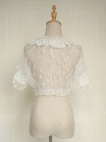 Little Star Lace Short Sleeve Blouse Little Star Lace Short Sleeve Blouse