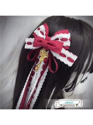 Long Ribbon Hair Clip