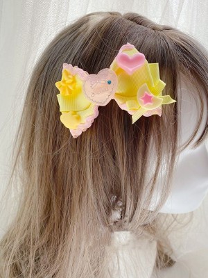 Lovely Lolita Heart Shaped Hair Clip