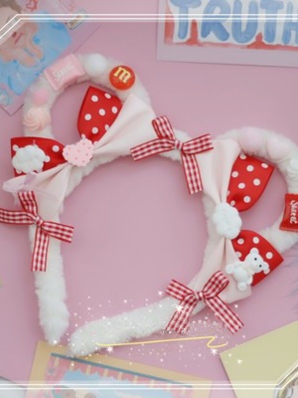 Lovely Sweet Lolita Bear Ears KC Lovely Sweet Lolita Bear Ears KC