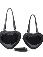 Uniform PU Heart-shaped Shoulder Bag Uniform PU Heart-shaped Shoulder Bag