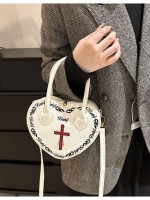 Single Shoulder Crossbody Bag Personality Peach Heart Bag Single Shoulder Crossbody Bag Personality Peach Heart Bag
