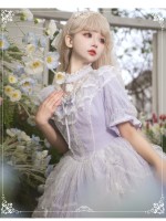 Lolita OP skirt Light Color CLA Series Elegant Palace Style Lolita Princess Skirt Puffy Skirt Lolita OP skirt Light Color CLA Series Elegant Palace Style Lolita Princess Skirt Puffy Skirt