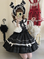 Lolita Cake Group Cute JSK Suspender Dress Lolita Cake Group Cute JSK Suspender Dress