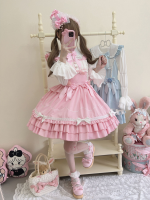 Lolita Cake Group Cute JSK Suspender Dress Lolita Cake Group Cute JSK Suspender Dress