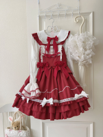Lolita Cake Group Cute JSK Suspender Dress Lolita Cake Group Cute JSK Suspender Dress