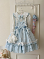 Lolita Cake Group Cute JSK Suspender Dress Lolita Cake Group Cute JSK Suspender Dress