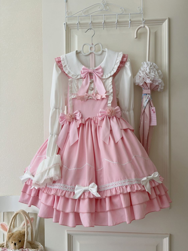 Lolita Cake Group Cute JSK Suspender Dress Lolita Cake Group Cute JSK Suspender Dress