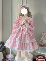 Lolita Dress With Detachable Sleeves OP Dress Lolita Dress With Detachable Sleeves OP Dress