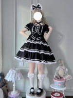 Lolita Dress With Detachable Sleeves OP Dress Lolita Dress With Detachable Sleeves OP Dress