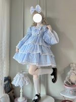 Lolita Dress With Detachable Sleeves OP Dress Lolita Dress With Detachable Sleeves OP Dress