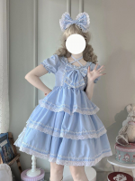Lolita Dress With Detachable Sleeves OP Dress Lolita Dress With Detachable Sleeves OP Dress